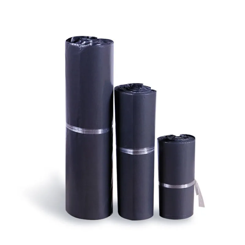 

50Pcs/Pack Black Mailing Bag Large Size Self-adhesive Organizer For Poster Logistics Envelope Express Plastic Cloth Storage Bags