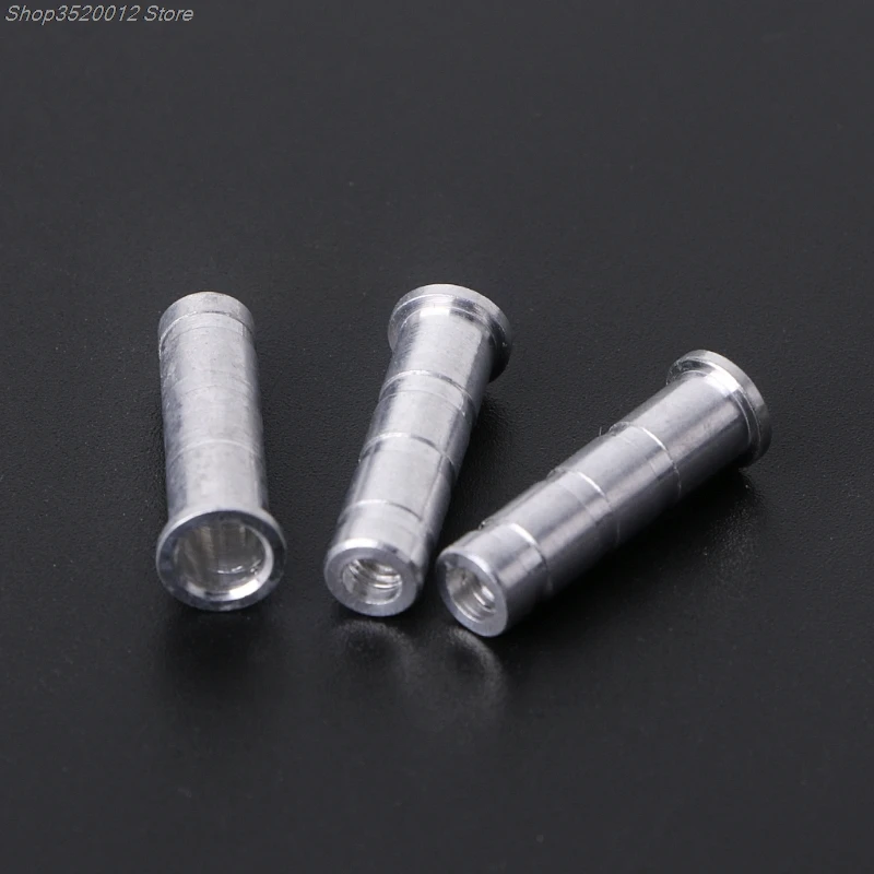 10pcs Aluminum Arrow Shaft Hunting Archery Carbon Fiber Arrowhead Insert 6.2mm Dropshipping | Спорт и развлечения