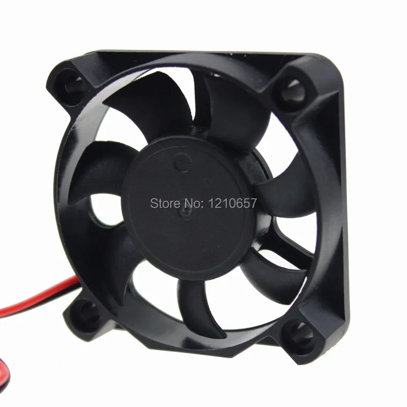 

2 PCS LOT Gdstime DC 12V 2510 Connector 50x50x10mm 5010S 50mm Mini Exhaust Fan