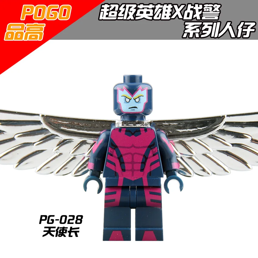 Одиночная продажа PG028 Archangel super heros строительные блоки детские подарочные