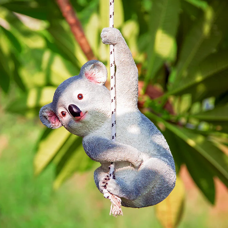 Полимерные садовые панды с животными украшение для сада Koala уличное | Дом и сад