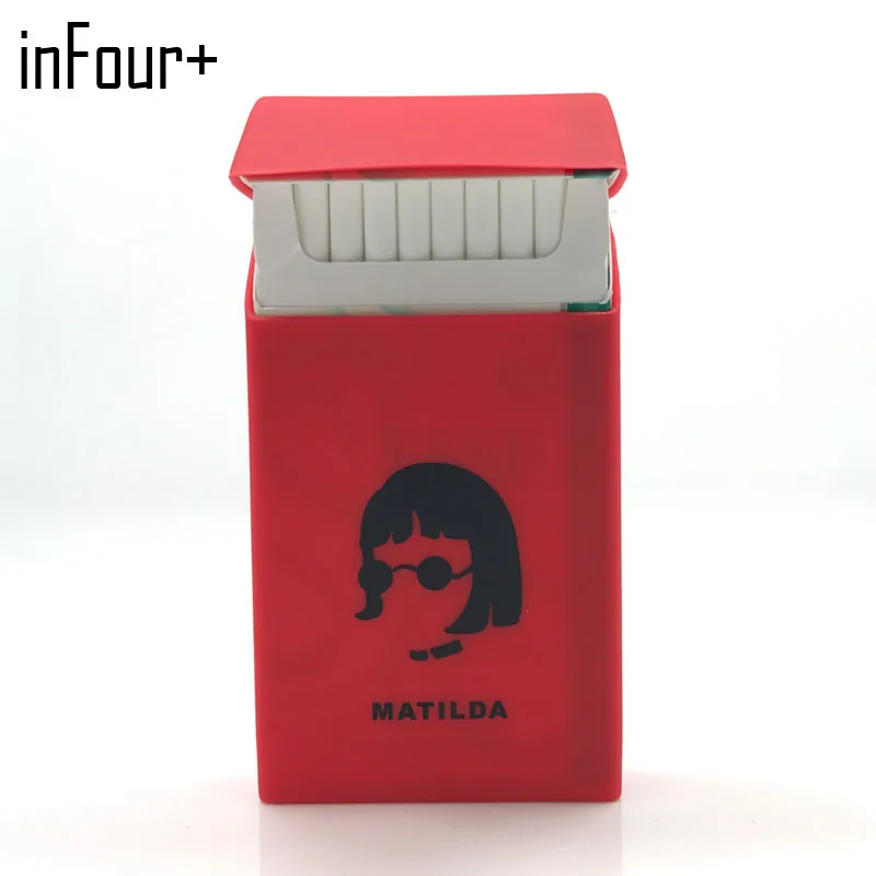 Чехол для сигарет Red Matilda 10 5*5 8*1 4 см силиконовый Дамский футляр аксессуары курения