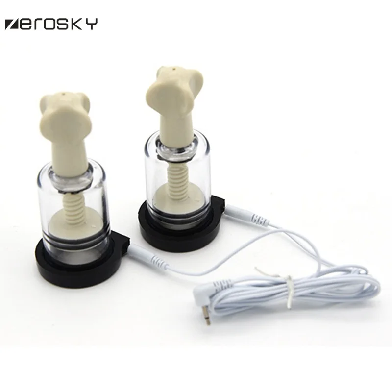 Присоска для сосков массажер клитора электрошоковая терапия вибратор груди с