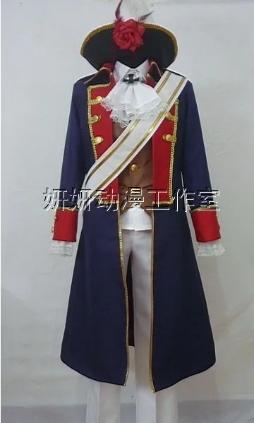 Костюм для косплея с шапкой 11 из АФА оси Хеталии Пруссии