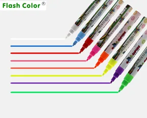 Новинка 2021 1 шт. хайлайтер 3 мм 6 мм 8 мм Жидкий Мел флуоресцентная неоновая светодиодная Стеклянная Доска художественные маркеры канцелярские принадлежности
