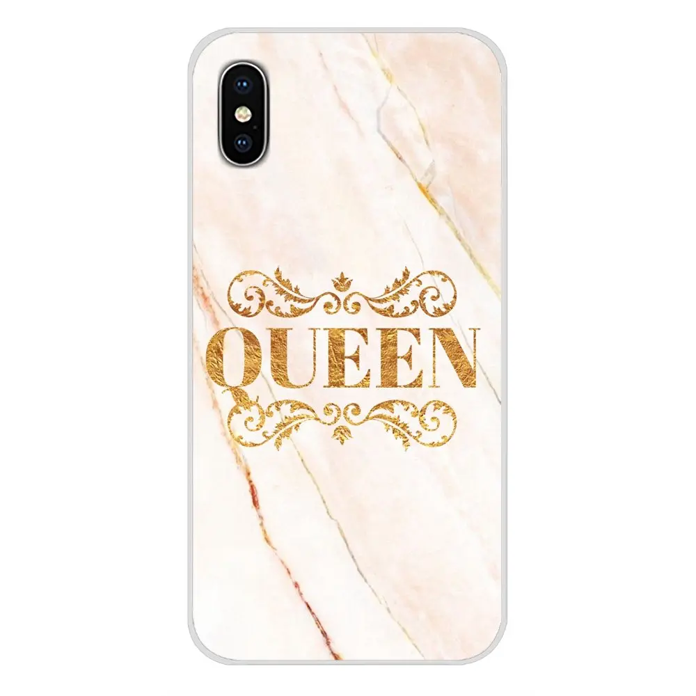 Силиконовый чехол для телефона Xiaomi Redmi 4A S2 Note 3 3S 4 4X5 Plus 6 7 6A Pro Pocophone F1 Princess Crown