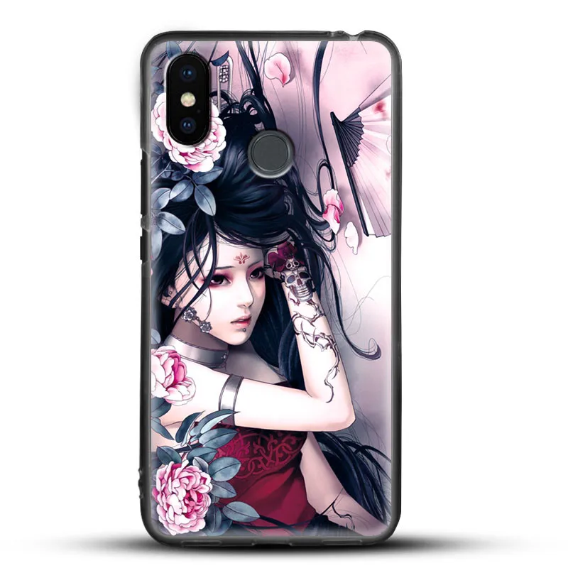 Silicone Back Case For Xiaomi Mi Max 3 Max3 funda Soft Gel Protective Coque Cover for Cute Printed |