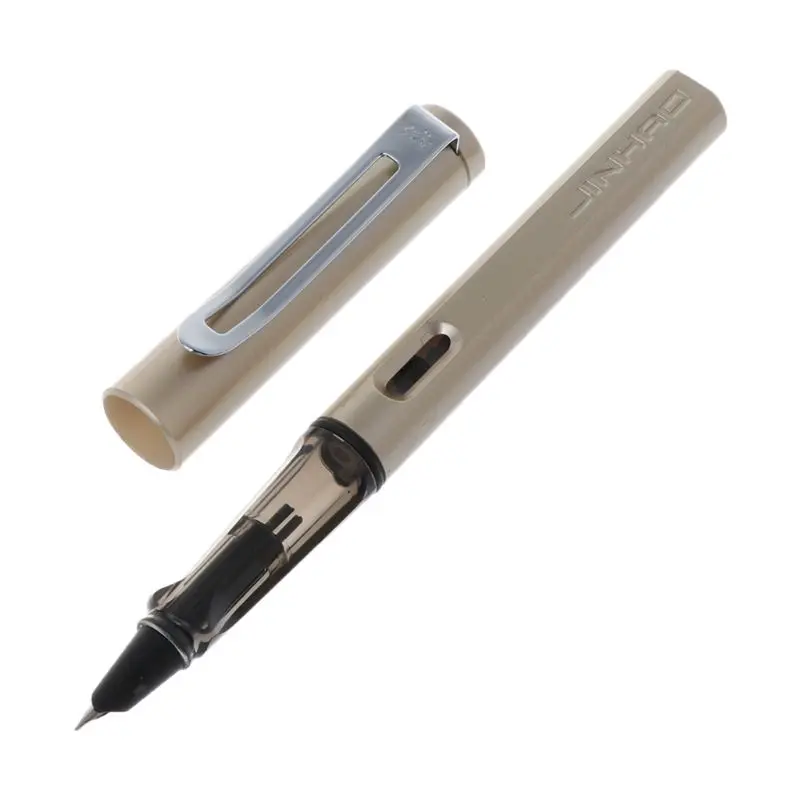 03 Jinhao 599-A роскошная мужская перьевая ручка для бизнес-студентов 0,38 мм очень тонкий перьевой наконечник для каллиграфии, школьные офисные принадлежности, инструмент для письма - Цвет: 03
