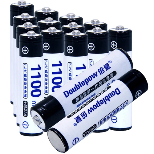 Real capacity! 15 pcs AAA 1.2V NIMH rechargeable batteries 1100mah for camera razor toy remote control 3A batterie | Электроника
