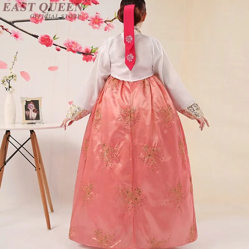 Традиционное корейское платье hanbok свадебное танцевальное национальная одежда