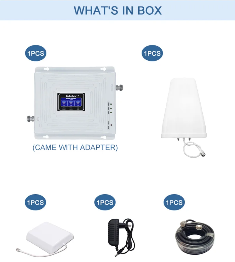 Lintratek 2 г 3 4 gsm репитер 900 DCS/LTE 1800 repetidor группа WCDMA /UMTS 2100 Группа 1 cellular Усилитель