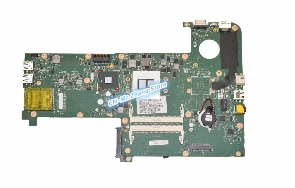 SHELI для ноутбука HP TM2 2000 материнская плата W/ I3 330UM CPU 611488 001 DDR3|Материнские платы