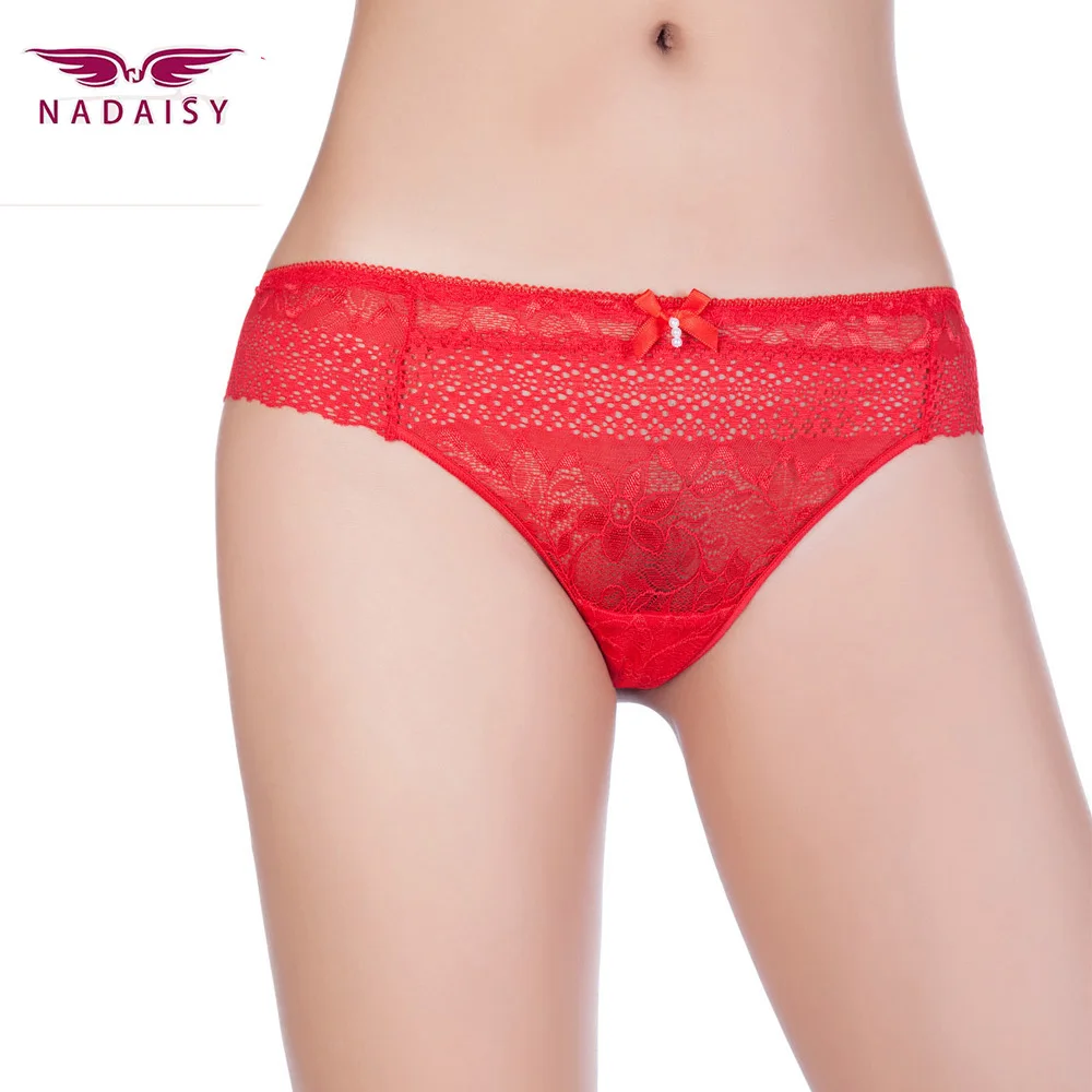 Nadaisy Sexy Танга нижнее белье Для женщин кружева бесследовый промежность дамы