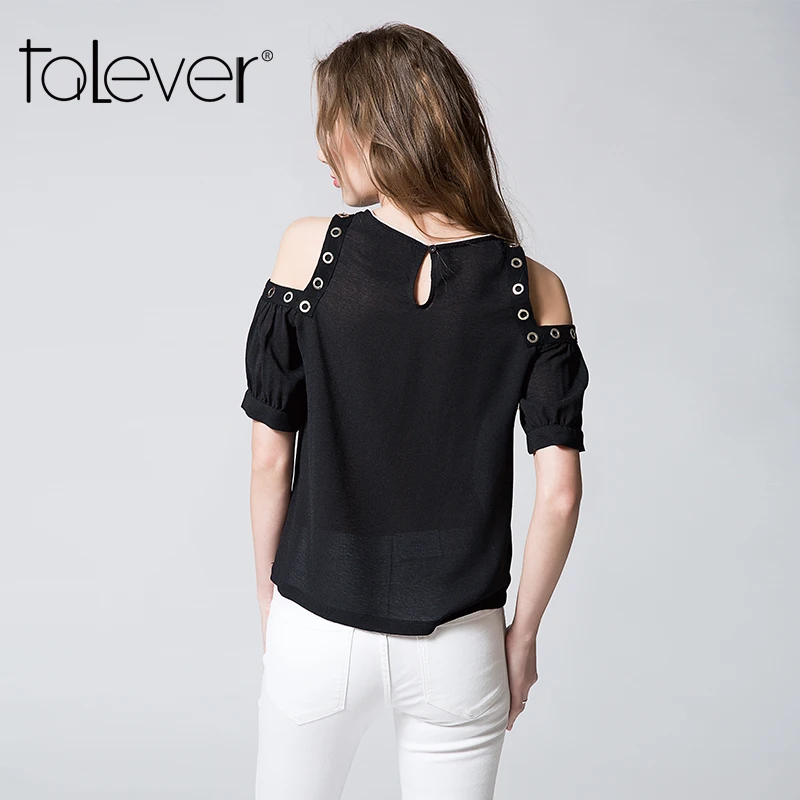 Women Short-Sleeve T-shirt Fashion Brand 2017 Summer Solid Color Chiffon Thin T shirt Female Casual O-Neck Tops Talever | Женская одежда