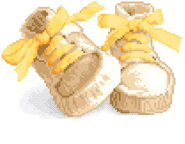 Bobo Cross Stitch Sets For Embroidery Kits High Quality Fabric DMC Cotton Thread DIY Needlework 14CT 16CT 18CT Baby shoes series | Дом и сад