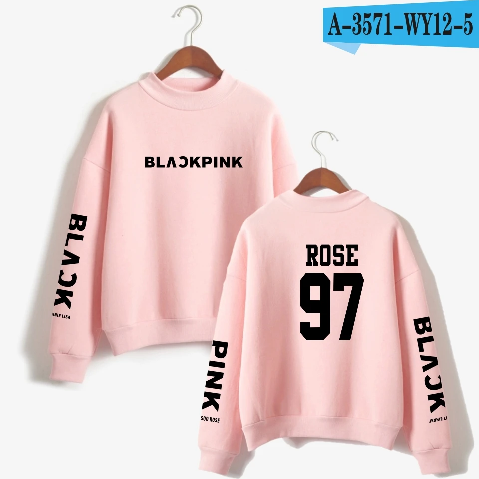 Pink LUCKYFRIDAYF Kpop Blackpink K Pop женские толстовки, свитшоты, верхняя одежда в стиле хип-хоп, черные розовые мужские толстовки с принтом, толстовки, одежда - Цвет: Pink