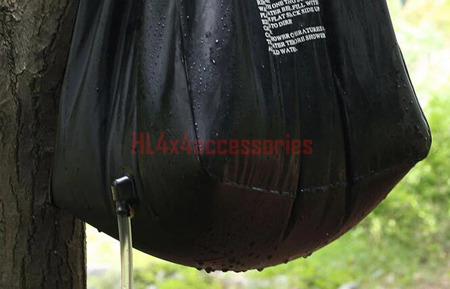 Сумка для душа на солнечной батарее 40л мойка кемпинга с подогревом дорожная