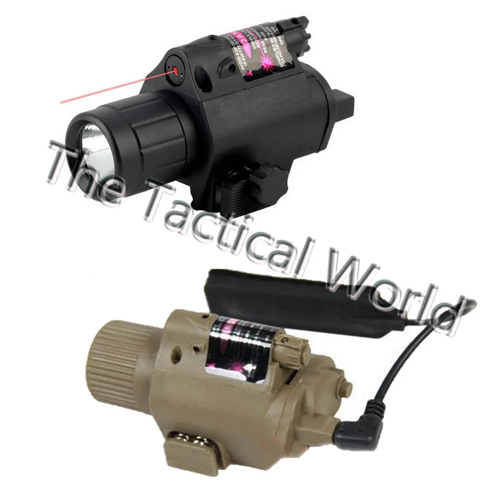 M6 тактический фонарик для оружия красный лазер оптика точность светодиодный