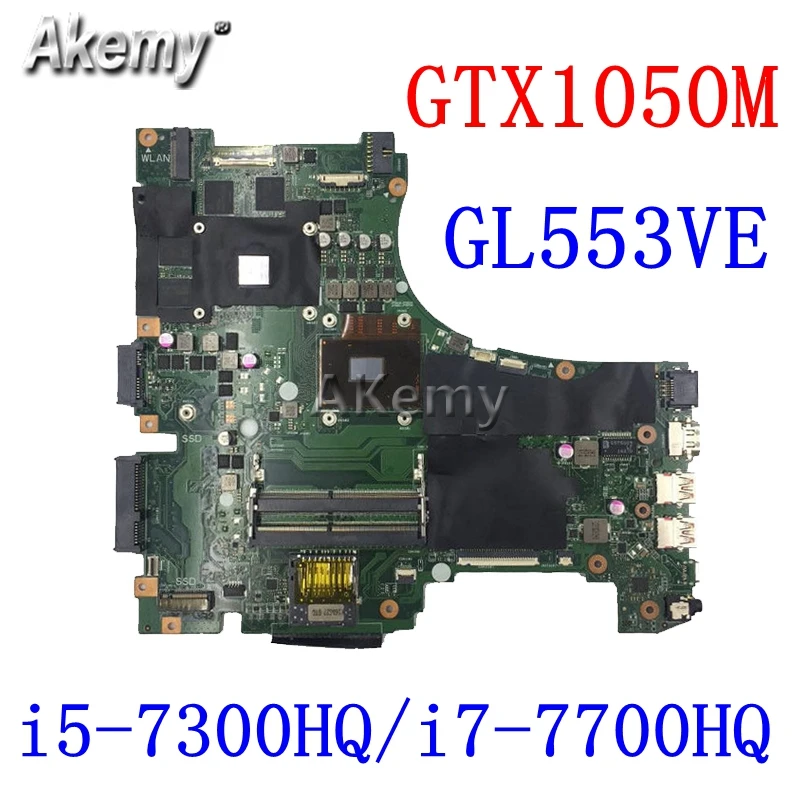 Обмен! ROG материнская плата для ноутбука ASUS GL553VD GL553VE GL553VW GL553V GL553 оригинальная материнская плата GTX1050M GTX960M i7/i5 cpu