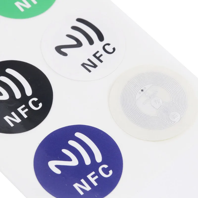 Наклейки NFC 6 шт. наклейки s NTAG213 метки клейкая этикетка наклейка универсальные