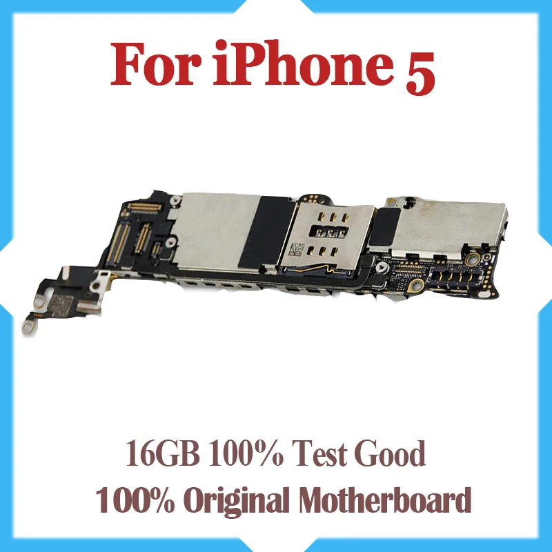 Оригинальная разблокированная материнская плата 16 Гб для iPhone 5 системная с