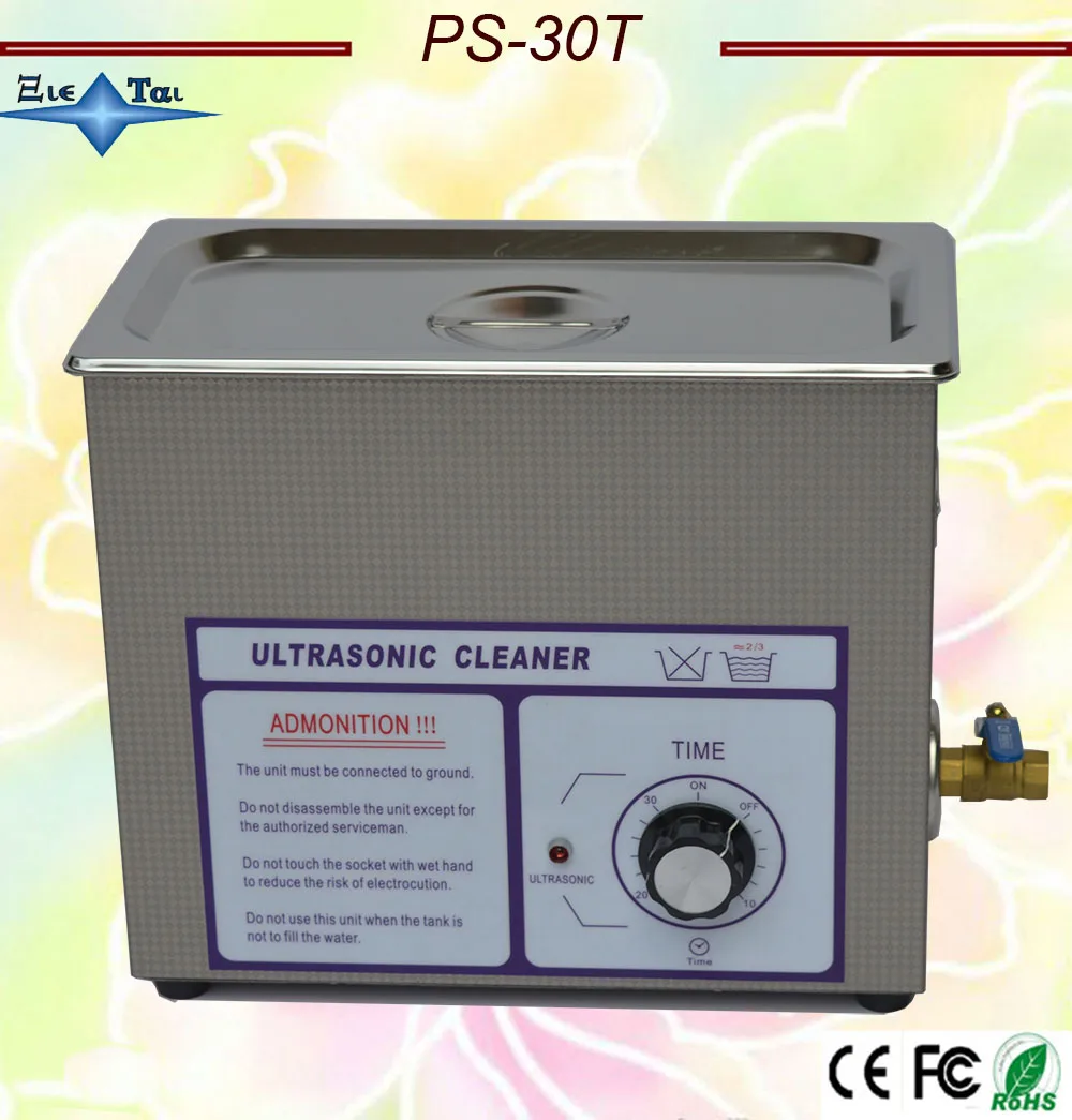 Глобус AC110/220V Ультразвуковой очиститель машина 6L PS 30T 180 Вт 40 кГц удостоверения