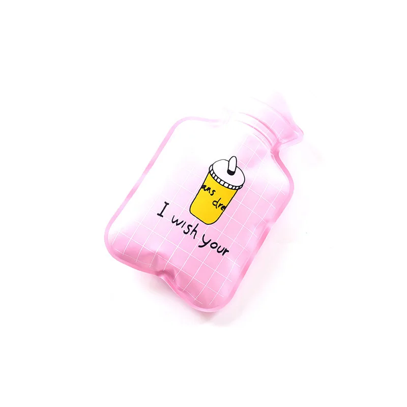 Pink coke cup (S) Милые грелки для воды, сумки для рук, наполненные теплой водой и дисменореей, теплые сумки для воды, предметы домашнего обихода kawaii - Цвет: Pink coke cup (S)