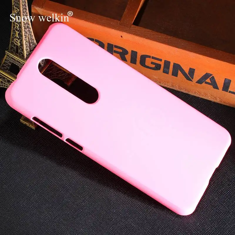 Pink Матовый твердый пластиковый чехол на заднюю панель чехол для Nokia 3, 5, 6, 7, 8, 3310 9 2,2 3,2 4,2X71 2,1 3,1 5,1 6,1 7,1 8,1 плюс X5 X6 X7 6,2 7,2 - Цвет: Pink