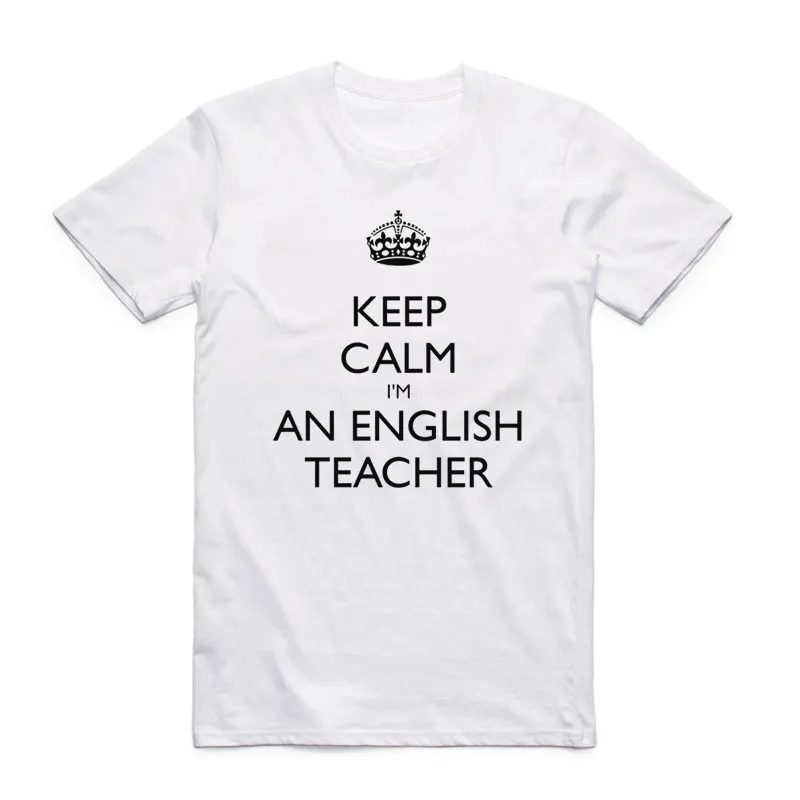 Мужская и женская забавная футболка азиатского размера с принтом Trust Me I'm A Teacher