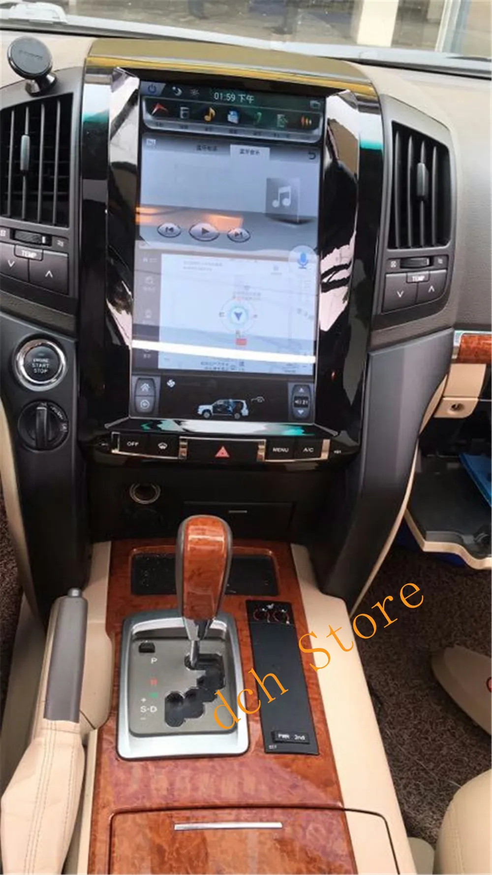 13,6 ''вертикальный tesla стиль Android 7,1 автомобильный DVD gps для Toyota LandCruiser land cruiser 2008 2009 2010 2011 2012 2013