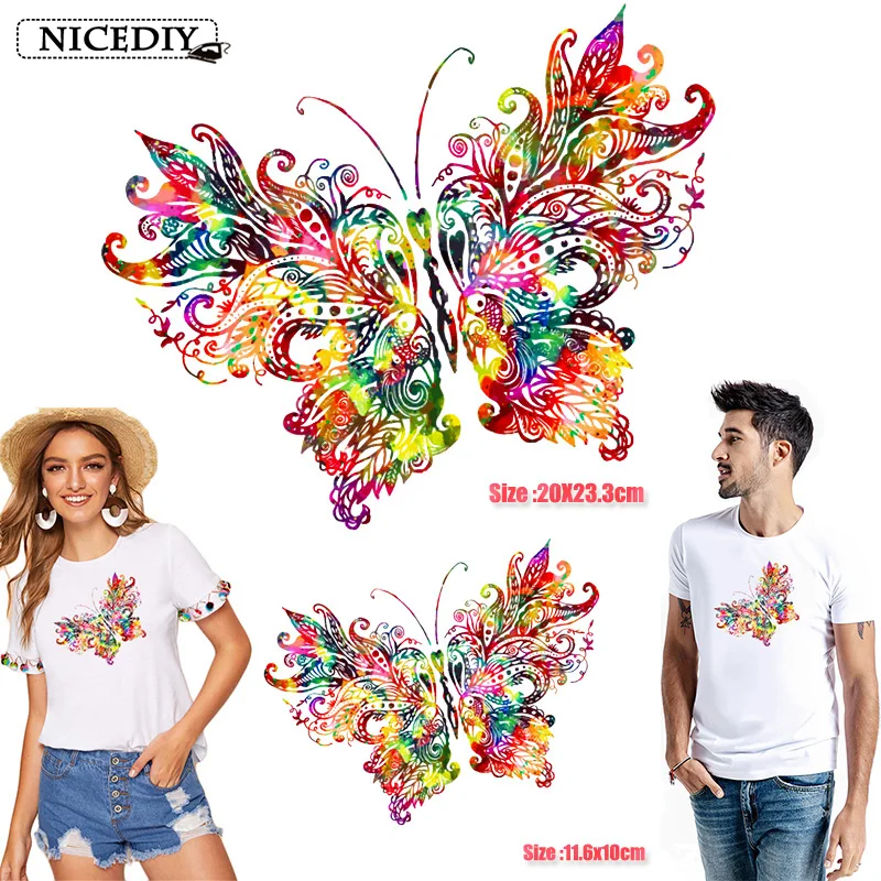 Nicediy цветные накладки с цветами бабочками утюгом для переодевания
