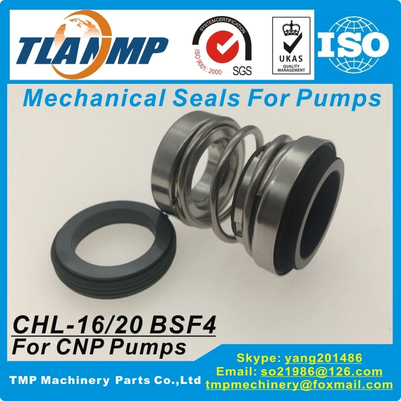 

CHL-16 / BSF4 , CHL-20 / BSF4 Торцевые уплотнения для горизонтальных многоступенчатых насосов серии CNP CHL/CHLF-2-4-8-12-16-20