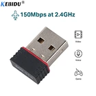 Сетевая карта kebidu MT7601, 150 Мбитс, USB, Wi-Fi, 802,11 ngb для Windows 7, 8, 10, XP, ноутбуков, ПК