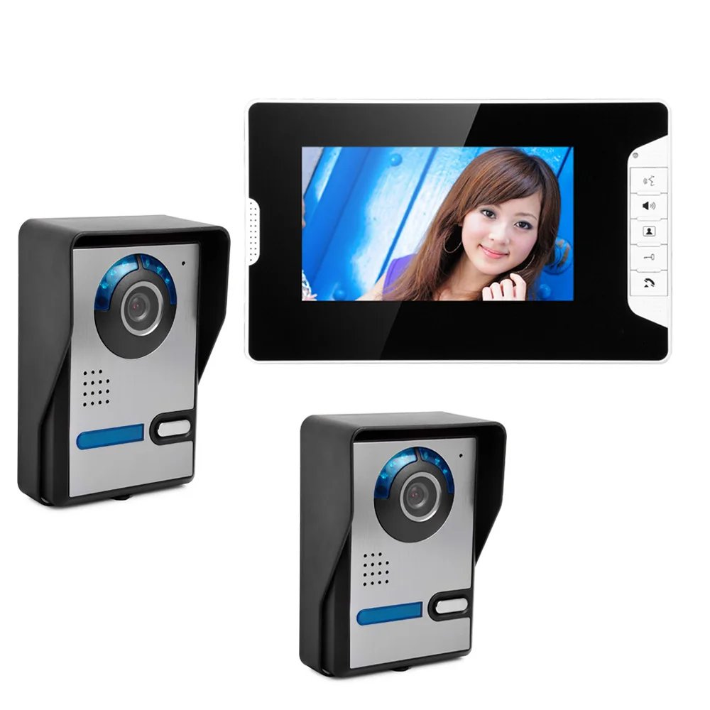 Yobang Security 7 ''TFT LCD проводной видеодомофон визуальный громкоговоритель система