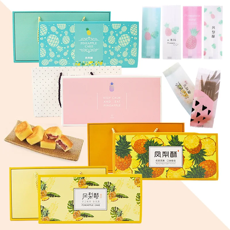 2 шт. креативная упаковка для выпечки торта Подарочная коробка печенья конфет