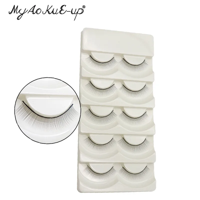 

10 pairs Beauty False Eyelashes Reusable Natural Long Eyelashes Thick Fake Eyelashes 3D Handmade False Eye lashes Makeup Tools