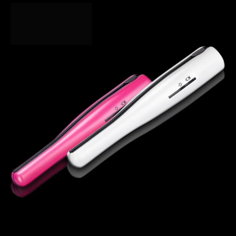 Christmas Present New Portable Wireless Charging Hair Striaghtener Brush Fast Heat Flat Iron Curler Beauty Styling Tools | Красота и