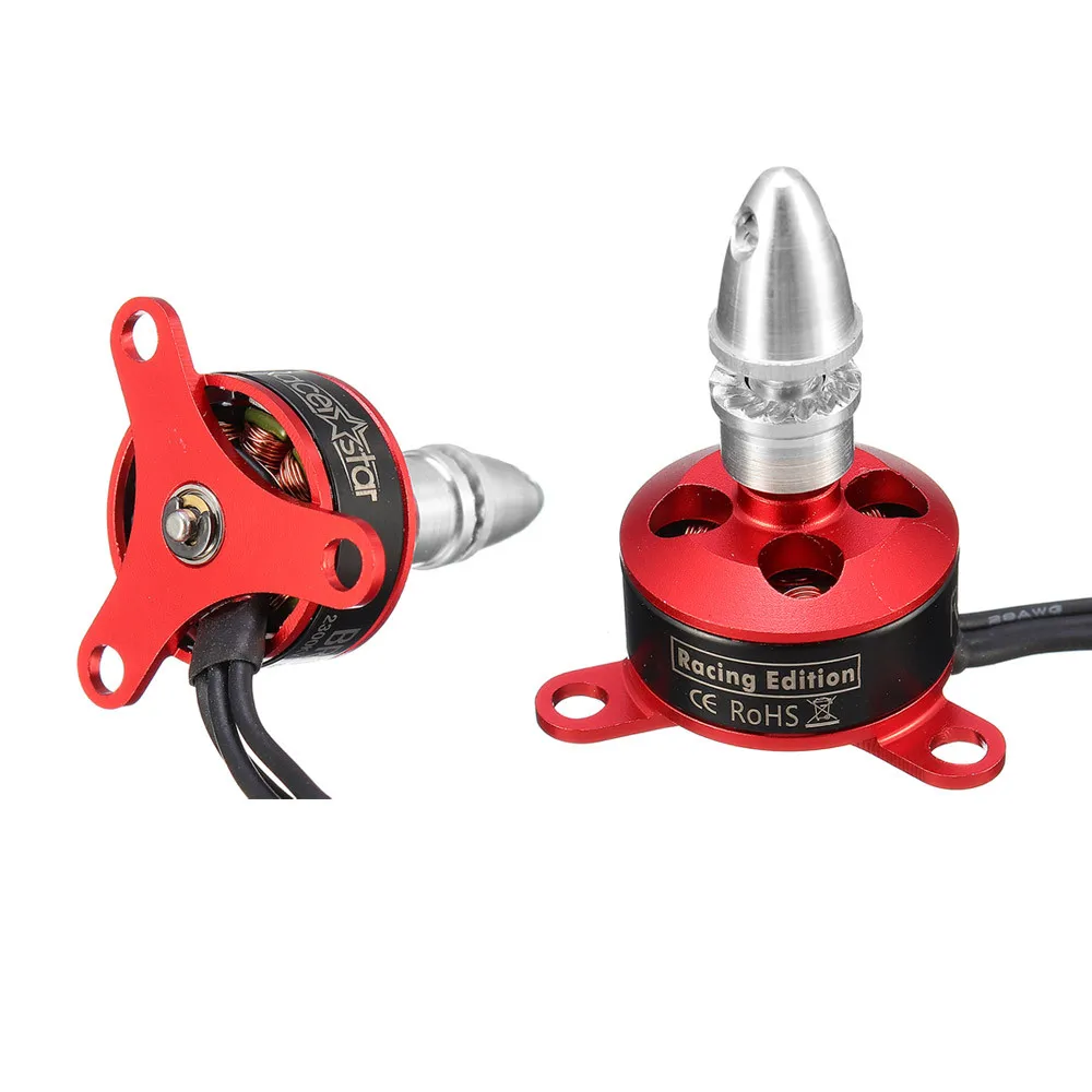 1/2 шт. Racerstar BR1504 2300KV 2-3S бесщеточный двигатель для FPV RC самолет небольшой гоночный Дрон с видом от первого лица RC модели Multicopter запасных Запчасти