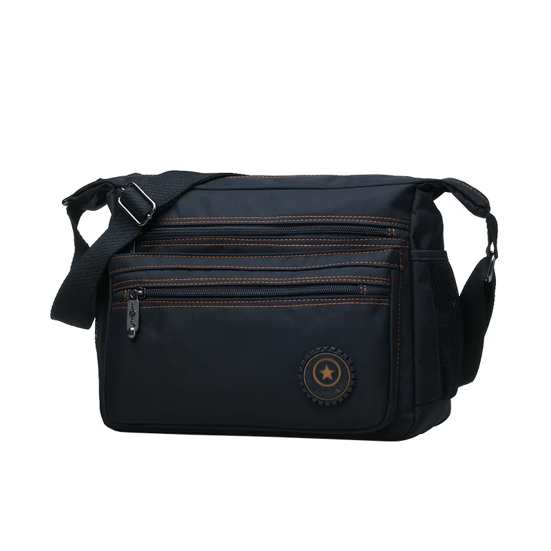 

Men's Waterproof Nylon Crossbody Shoulder Bag Packets High Quality Handbag Male Tote Messenger Bags