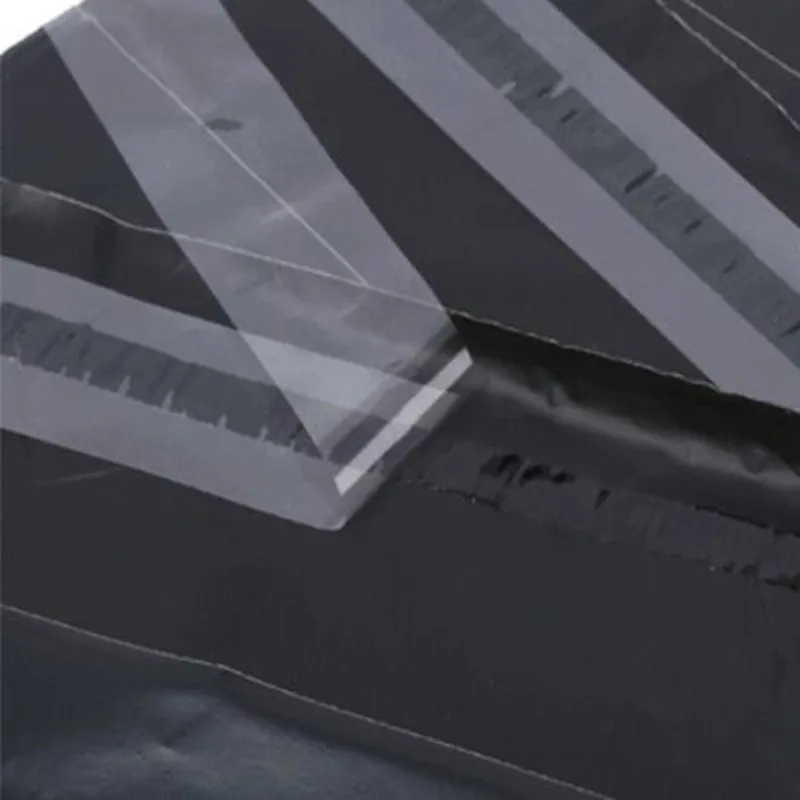 Высокое качество оптовая продажа 45*55 см черные полиэтиленовые пакеты для