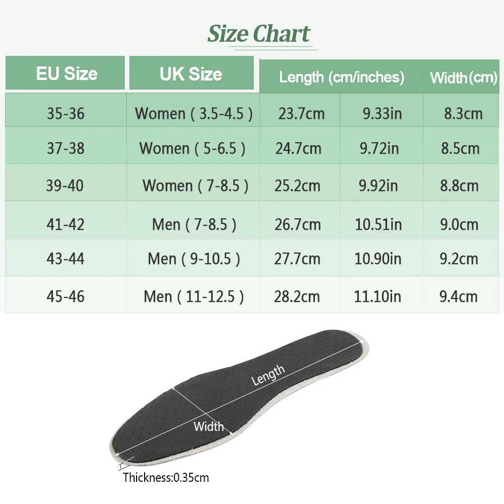SOCOMFY Breathable Leather Insole For Men Women Thin Full Length Shoe Pads Pigskin Instantly Absorb Sweat Replacement Insoles | Обувь
