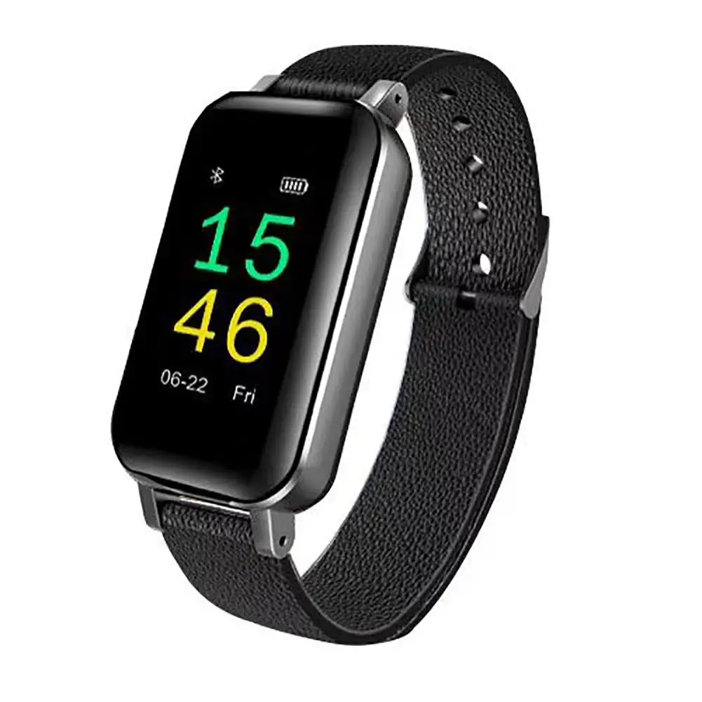 Black T89 2-в-1 смарт-браслет Фитнес трекер наушники-вкладыши TWS с Bluetooth5.0 наушники крови Давление мониторинга IP67 Водонепроницаемый спортивный браслет - Цвет: Black