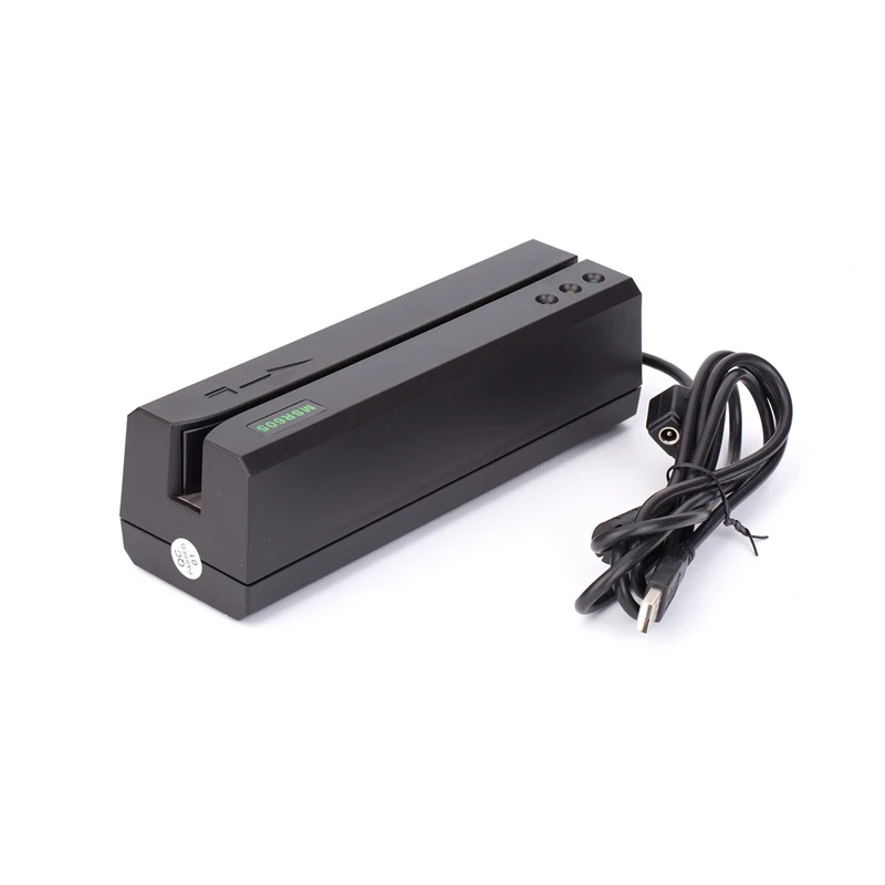 MSR605 Считыватель магнитных карт интерфейс USB черный для записи/чтения|Картридеры|