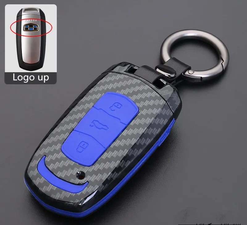 blue 2 Автомобильный чехол из углеродного волокна для Geely Atlas Boyue NL3 Emgrand X7 EmgrarandX7 EX7 SUV GT GC9 borui автомобильный чехол для дистанционного ключа - Название цвета: blue 2