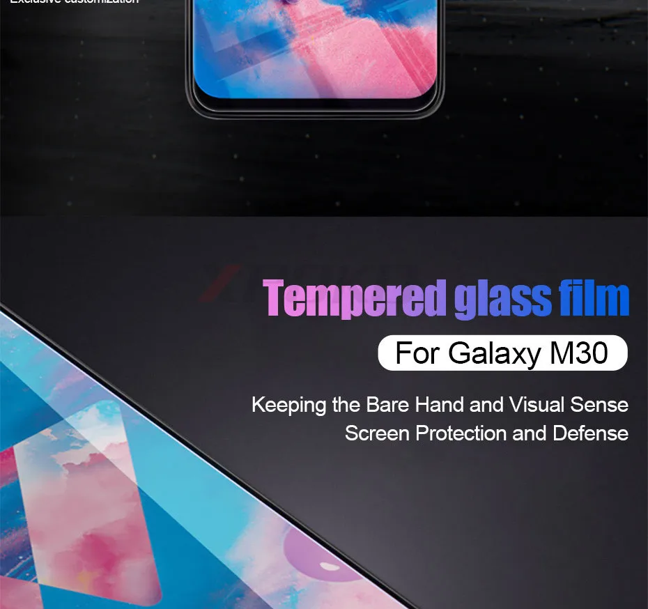 3 шт./лот из закаленного высокопрочного стекла Стекло для samsung A50 A30 A10 M30 M20 M10 Экран Защитная пленка для Galaxy A40 A70 A20E A80 A90 A60 Стекло