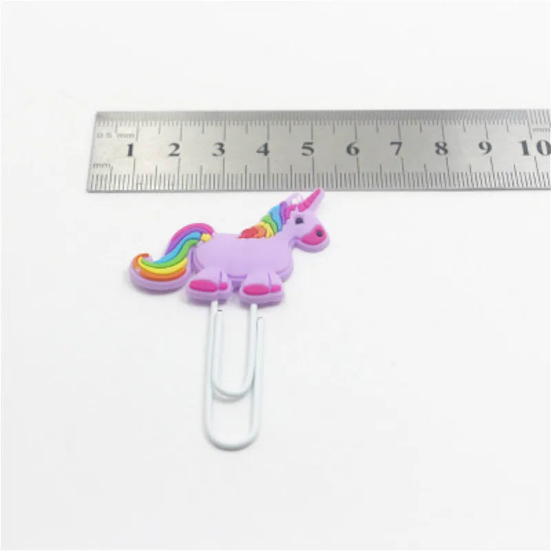 10 шт. Радужный Единорог подарок Закладка единорог украшения для дня рождения