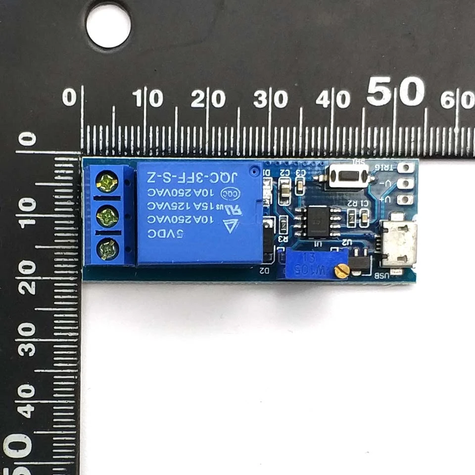 Модуль управления таймером 5 в 30 Micro USB с регулируемой задержкой триггер