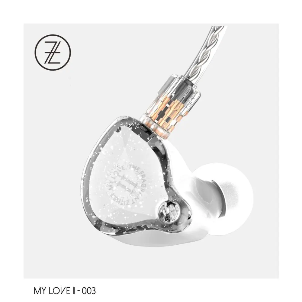 Ароматный Zither TFZ My Love II 2Pin интерфейс HIFI монитор в ухо спортивные наушники DJ