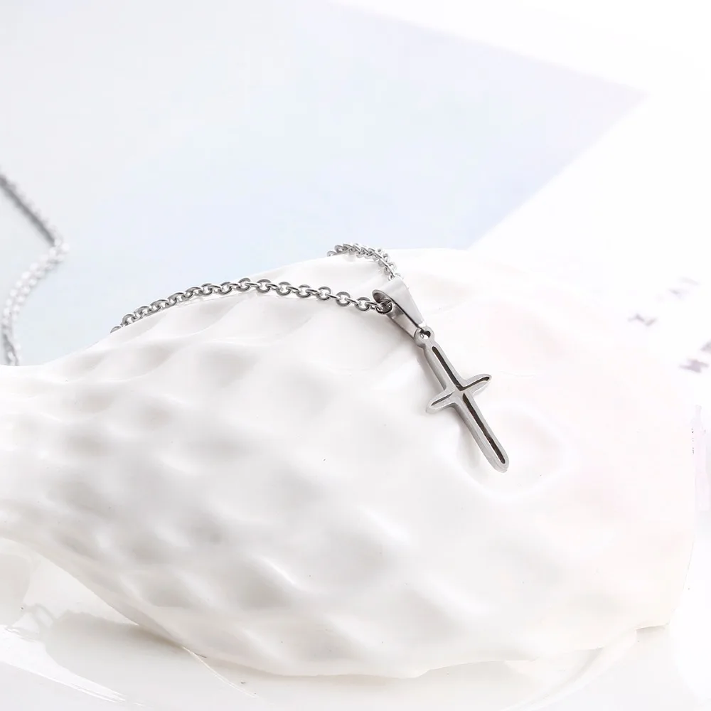 1 шт. Женская цепочка с подвеской-крестом | Украшения и аксессуары