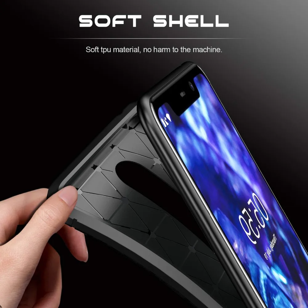 Чехол для OPPO Realme 3 2 1 Pro F11 F7 F9 Reno мягкий силиконовый чехол из углеродного волокна 10x